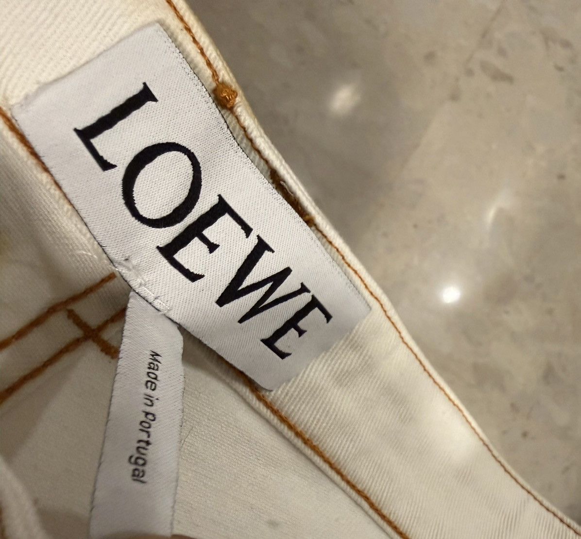 Loewe Loewe Contrast Stitch Fisherman Jeans Size 28" / US 6 / IT 42 - 11 Thumbnail