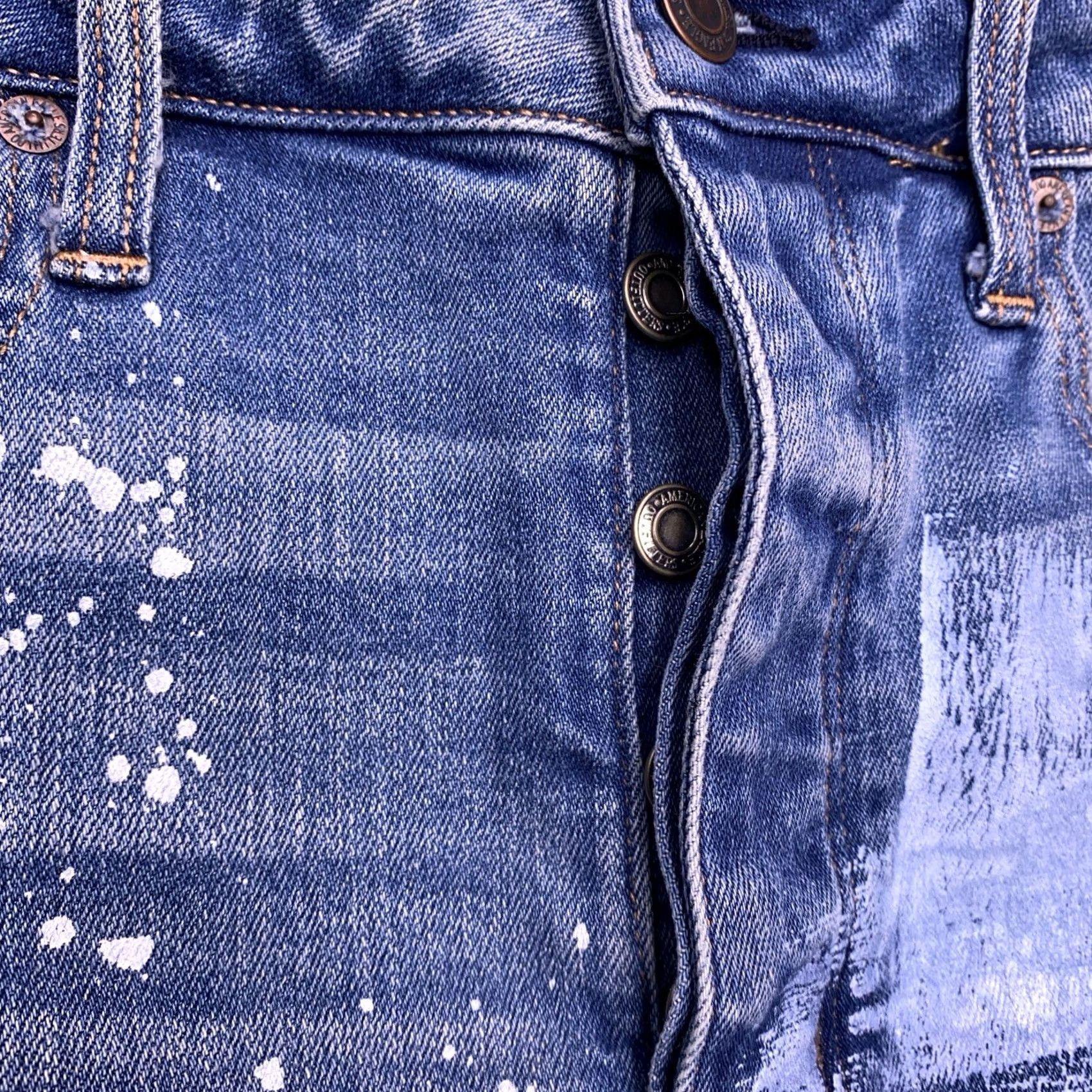 Vintage VINTAGE American Eagle High Rise Festival Shorts 12 Cut Off Denim 5-Pocket Womens Blue Regular 3in Inseam Festival Women’s Jeans Shorts 31in Waist Size 34" / US 12 / IT 48 - 7 Thumbnail