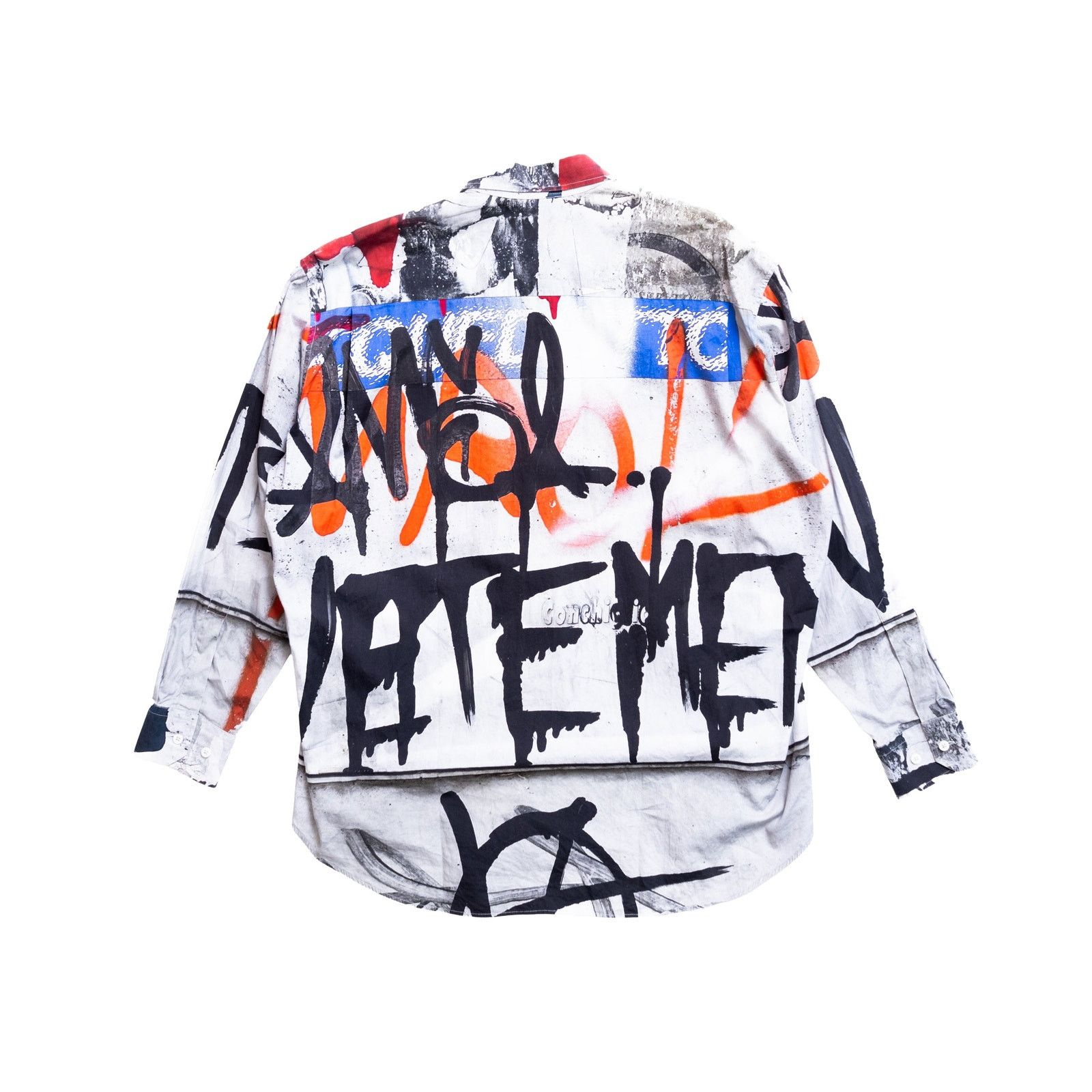 Vetements Vetements FW23 Graffiti Lounge Button Shirt Size US L / EU 52-54 / 3 - 2 Thumbnail