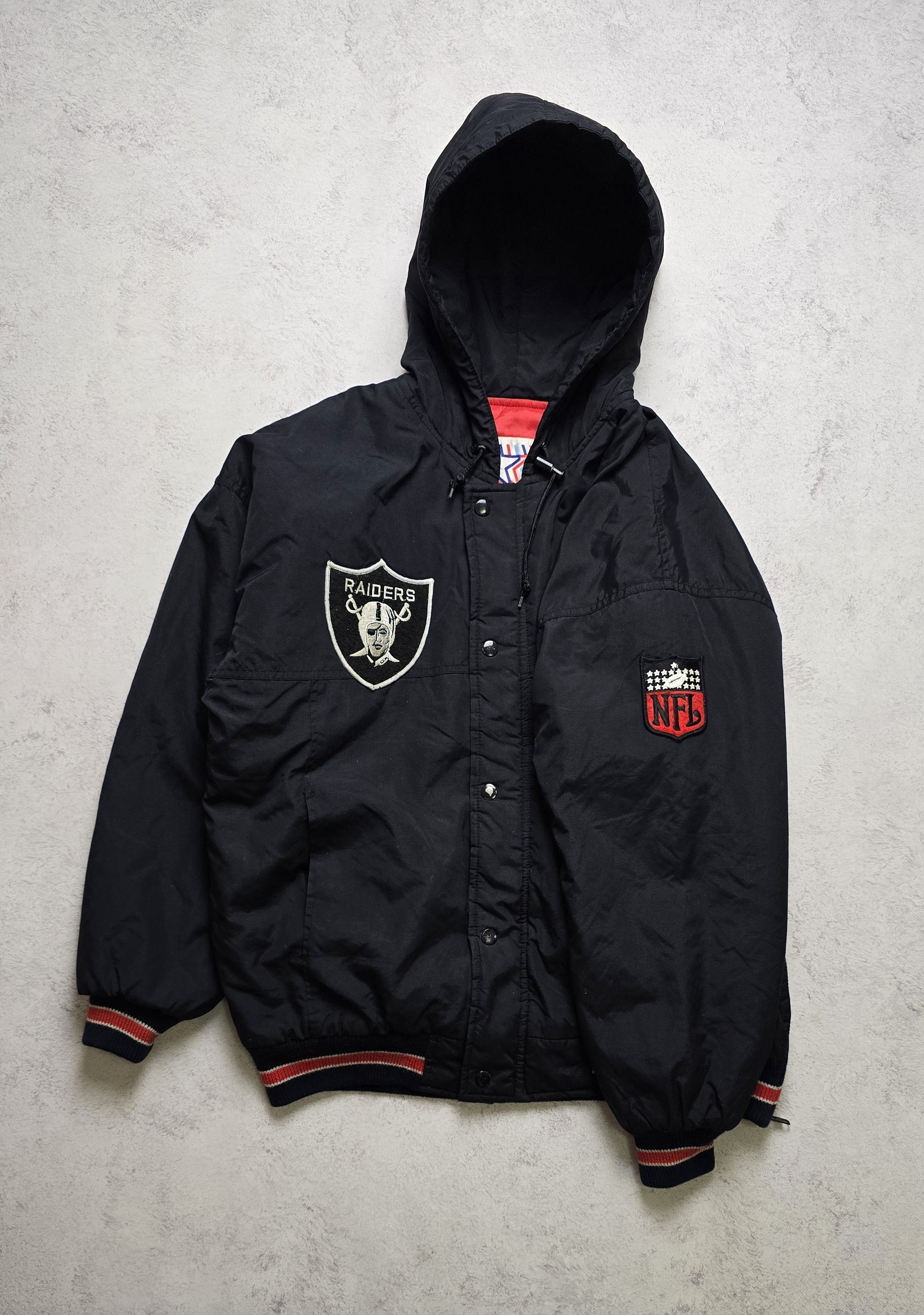 Big Star LA Raiders Satin Jacket Vintage 90s Bootleg Hip Hop Rare Size US S / EU 44-46 / 1 - 3 Thumbnail
