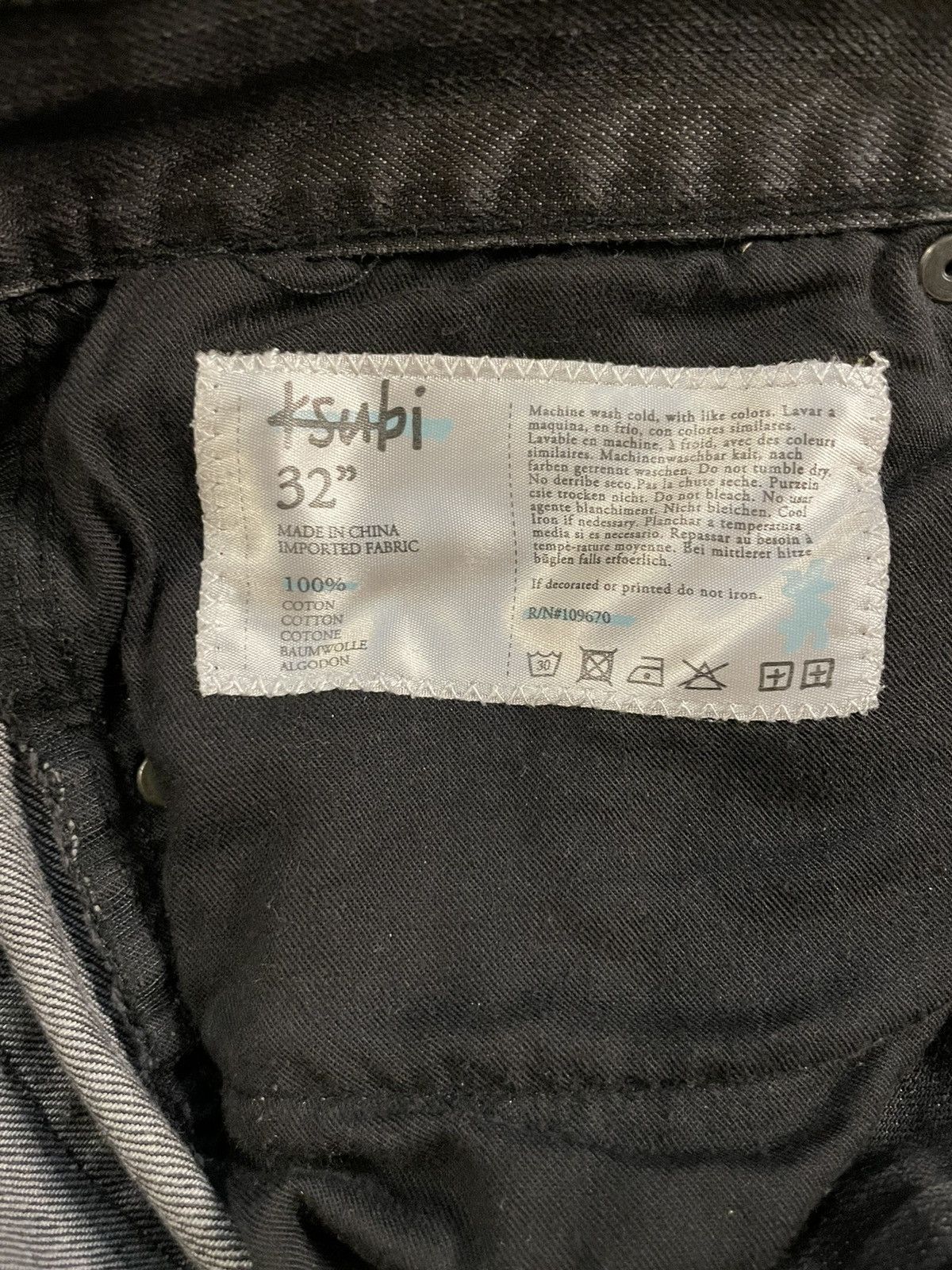 Ksubi Ksubi Gee Gee Black Rinse Size US 32 / EU 48 - 6 Thumbnail