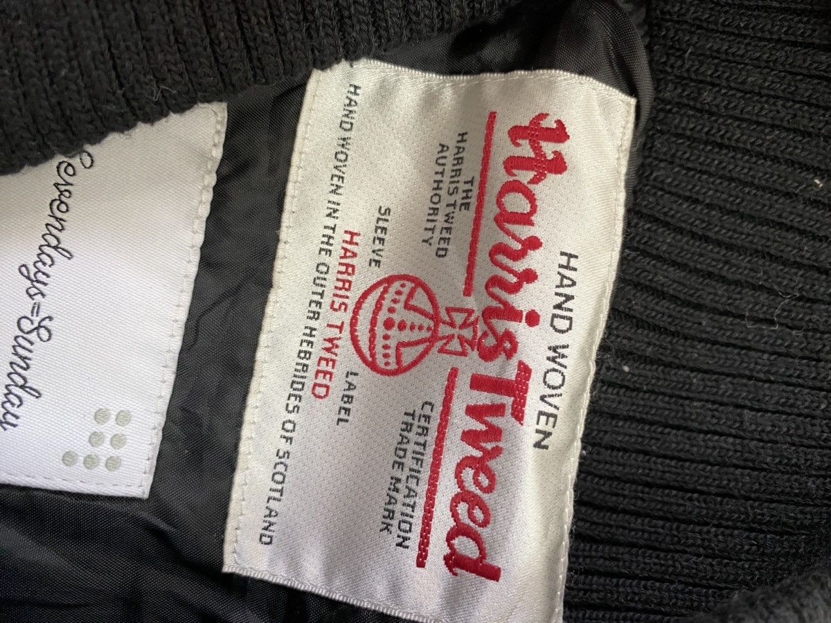 Harris Tweed Japanese Brand Harris Tweed x Sevenday Sunday bomber jacket Size US L / EU 52-54 / 3 - 8 Thumbnail