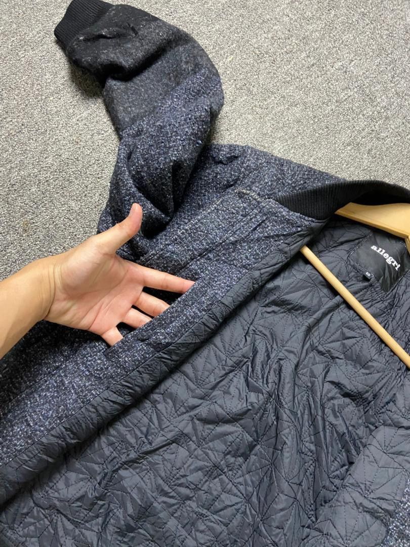 Allegri ALLEGRI Brand Thinsulate Textured Bomber Jacket (196) Size US S / EU 44-46 / 1 - 3 Thumbnail