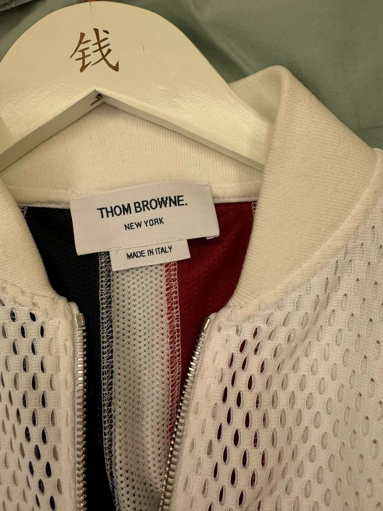 Thom Browne Thom Browne White sheer jacket Size XS / US 0-2 / IT 36-38 - 4 Thumbnail