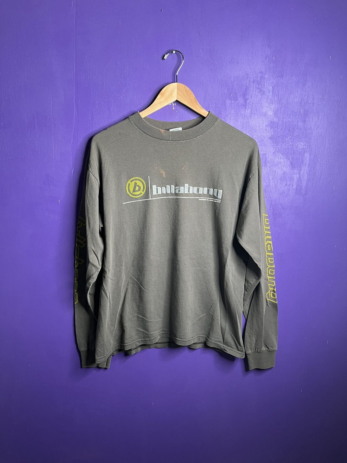 Billabong × Vintage Vintage 90s Billabong sleeve logos long-sleeve t-shirt Size US M / EU 48-50 / 2 - 1 Thumbnail