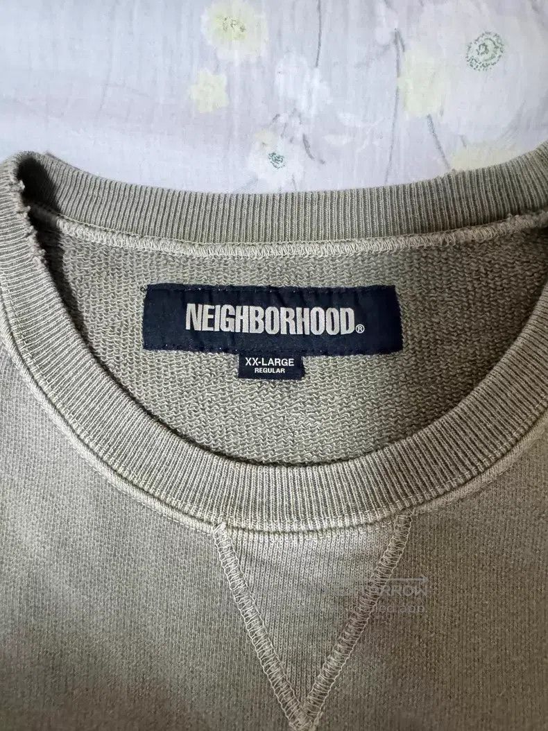 Neighborhood Neighborhood Washed Distressed Crewneck T-Shirt Size US XXL / EU 58 / 5 - 3 Thumbnail