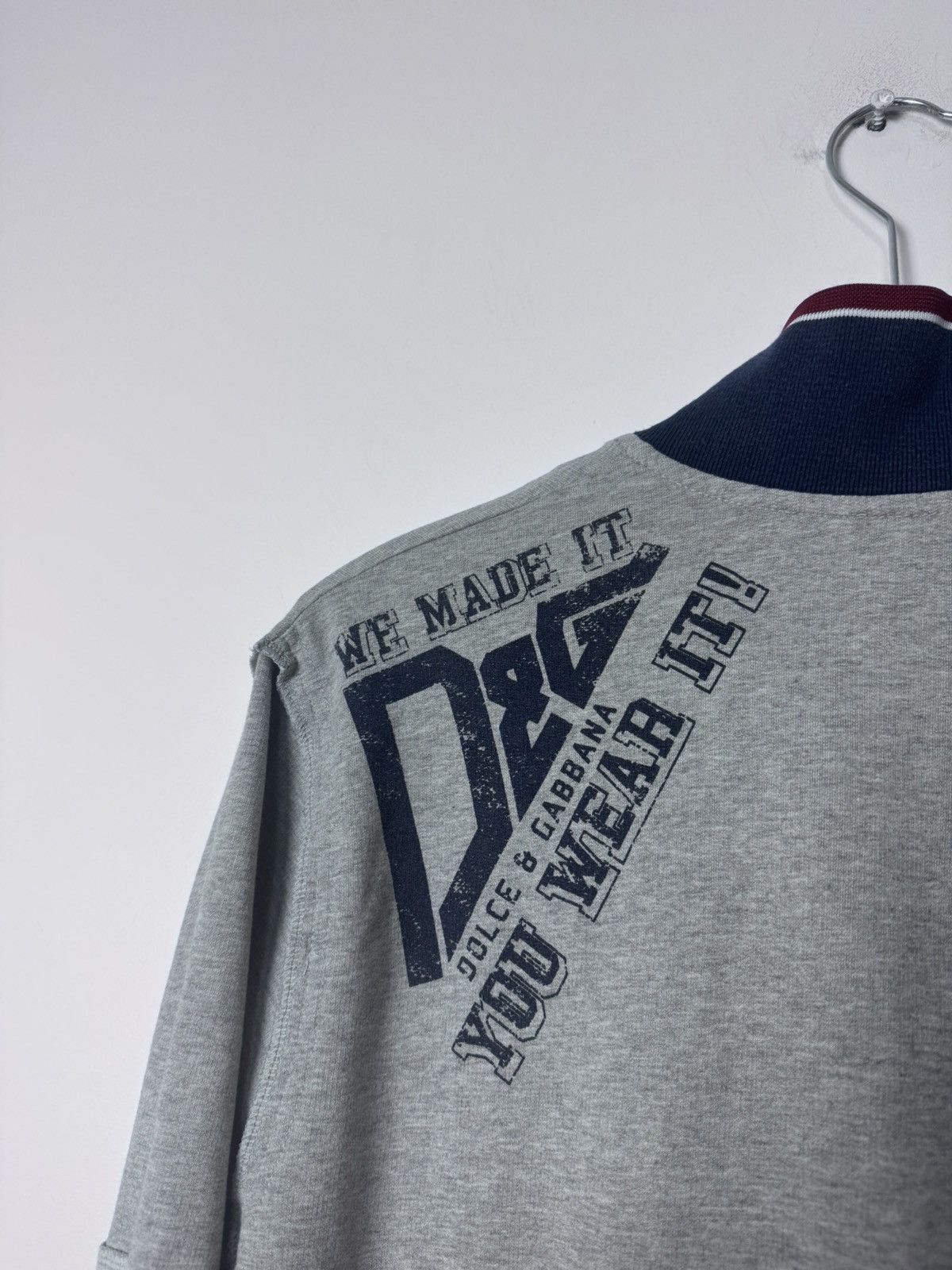 Dolce & Gabbana Dolce Gabbana “We Made It” Archive Half Zip Pullover D&G Size US M / EU 48-50 / 2 - 13 Thumbnail