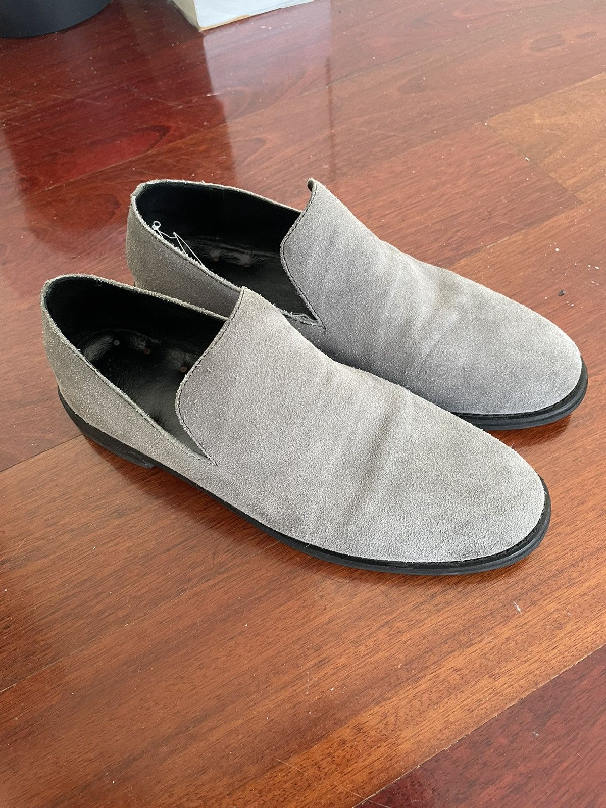 Jakob Hetzer 1981 Ash Suede Loafers Size US 9 / EU 42 - 5 Thumbnail