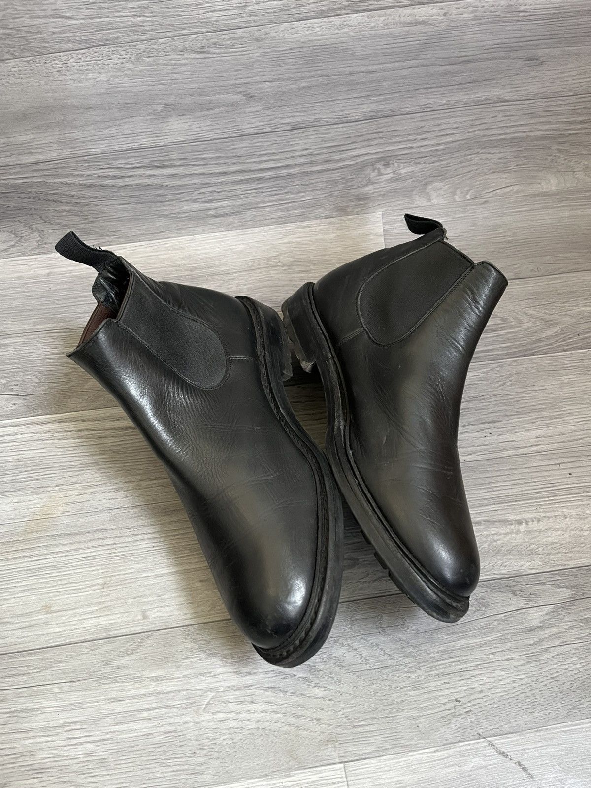 Prada Prada x church combat Chelsea biker boots Size US 9 / EU 42 - 8 Thumbnail