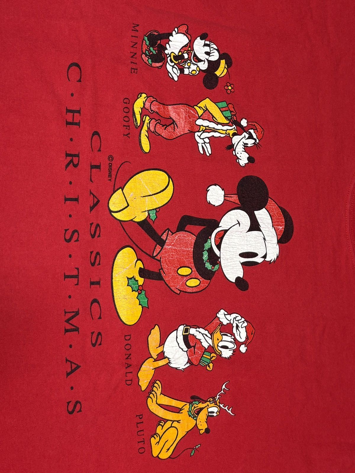 Disney Vintage 1990s Disney Genius Classic Chrismas Tee Size M 0980 Size US M / EU 48-50 / 2 - 4 Thumbnail
