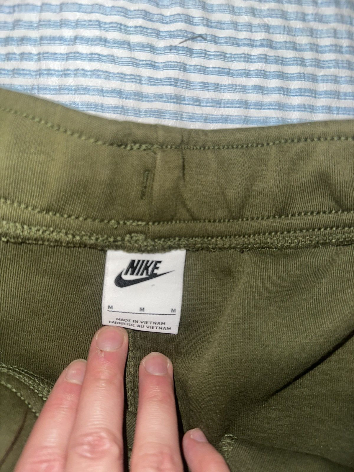 Nike Olive Nike Tech Jogger Sweatpants Size US 32 / EU 48 - 2 Thumbnail