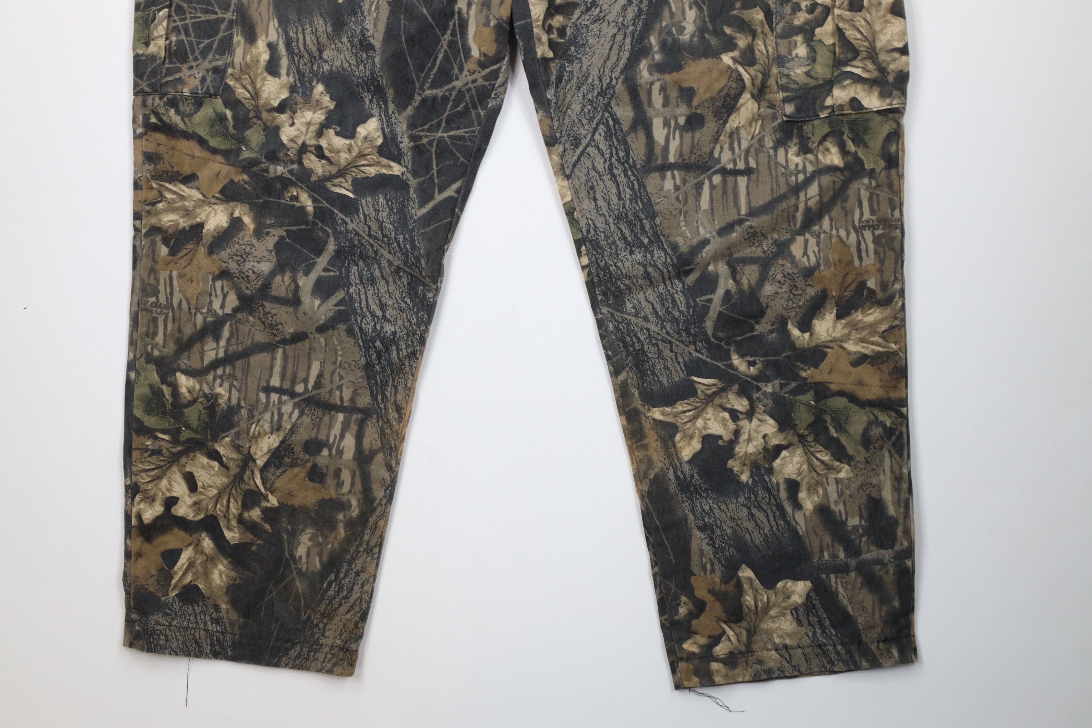 Vintage Vintage 90s Streetwear Camouflage Wide Leg Cargo Pants USA Size US 40 / EU 56 - 4 Thumbnail