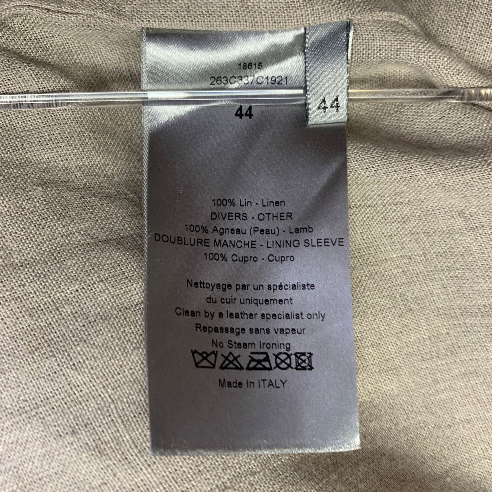 Dior DIOR HOMME by KRIS VAN ASSCHE Beige Trenchcoat Size US S / EU 44-46 / 1 - 10 Thumbnail