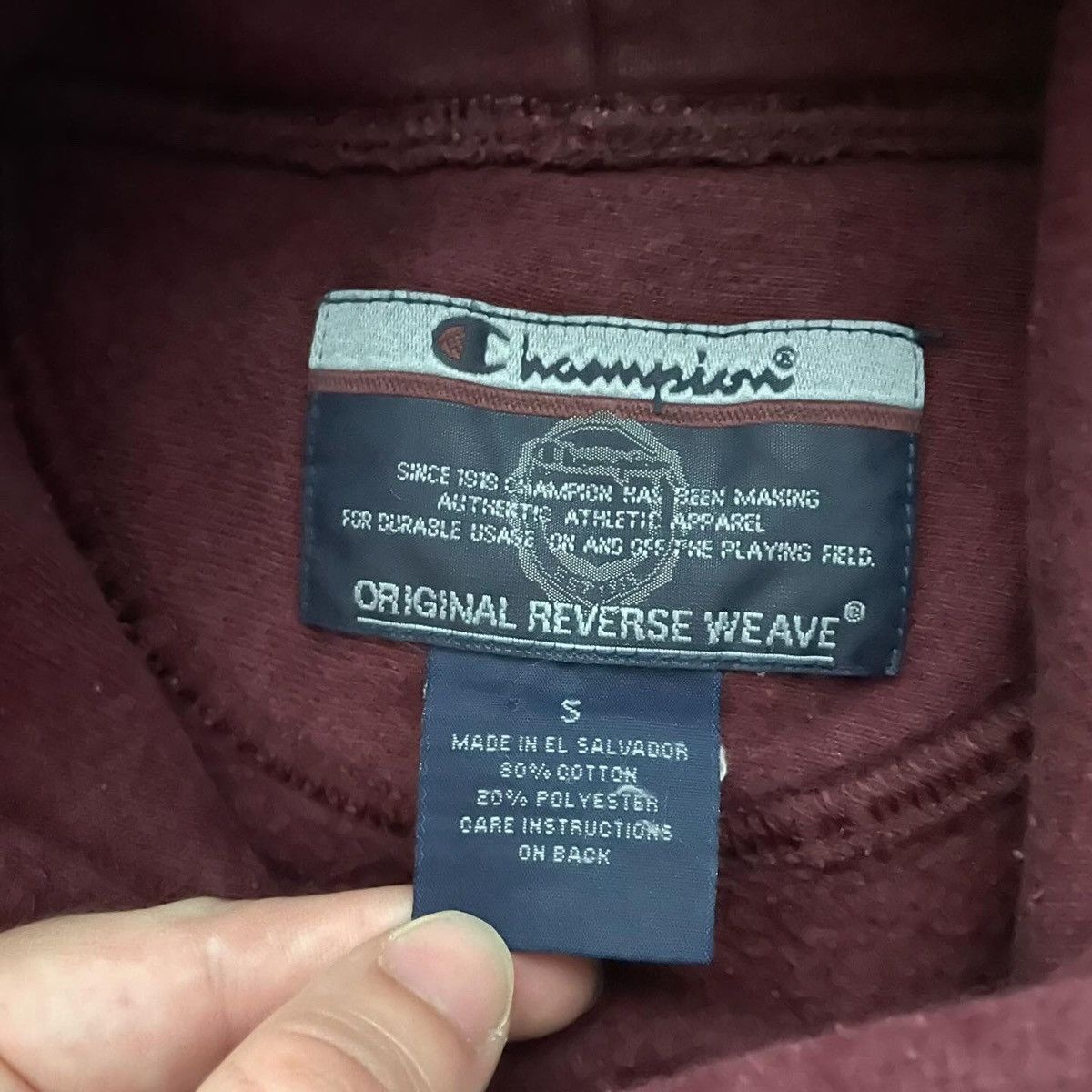 Champion × Vintage Vintage 90s Harvard University Champion Hoodie Sweatshirt Size US S / EU 44-46 / 1 - 3 Thumbnail