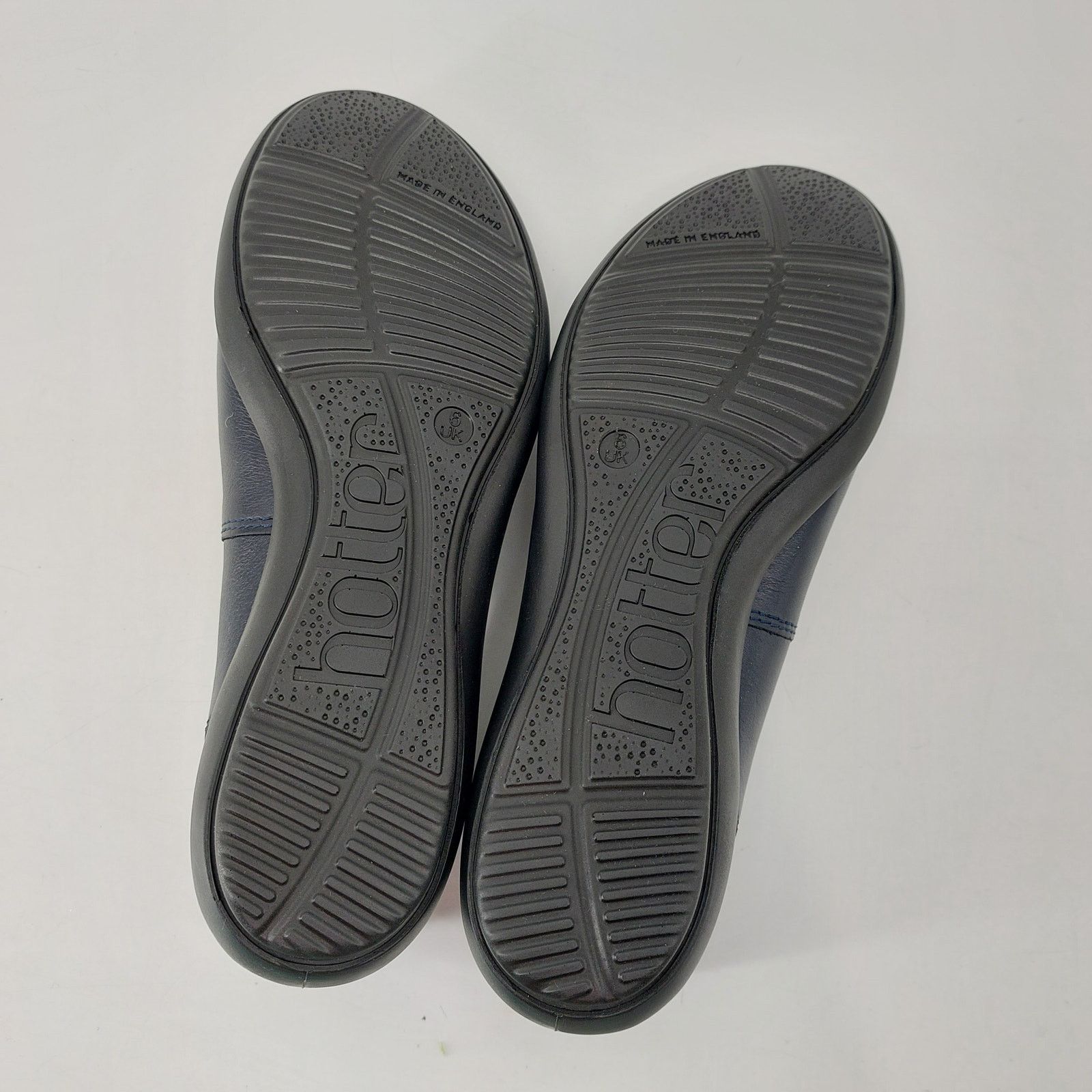 Other Hotter Womens Size 8 Robyn Leather Navy Blue Womens Slip On Size US 8 / IT 38 - 3 Thumbnail