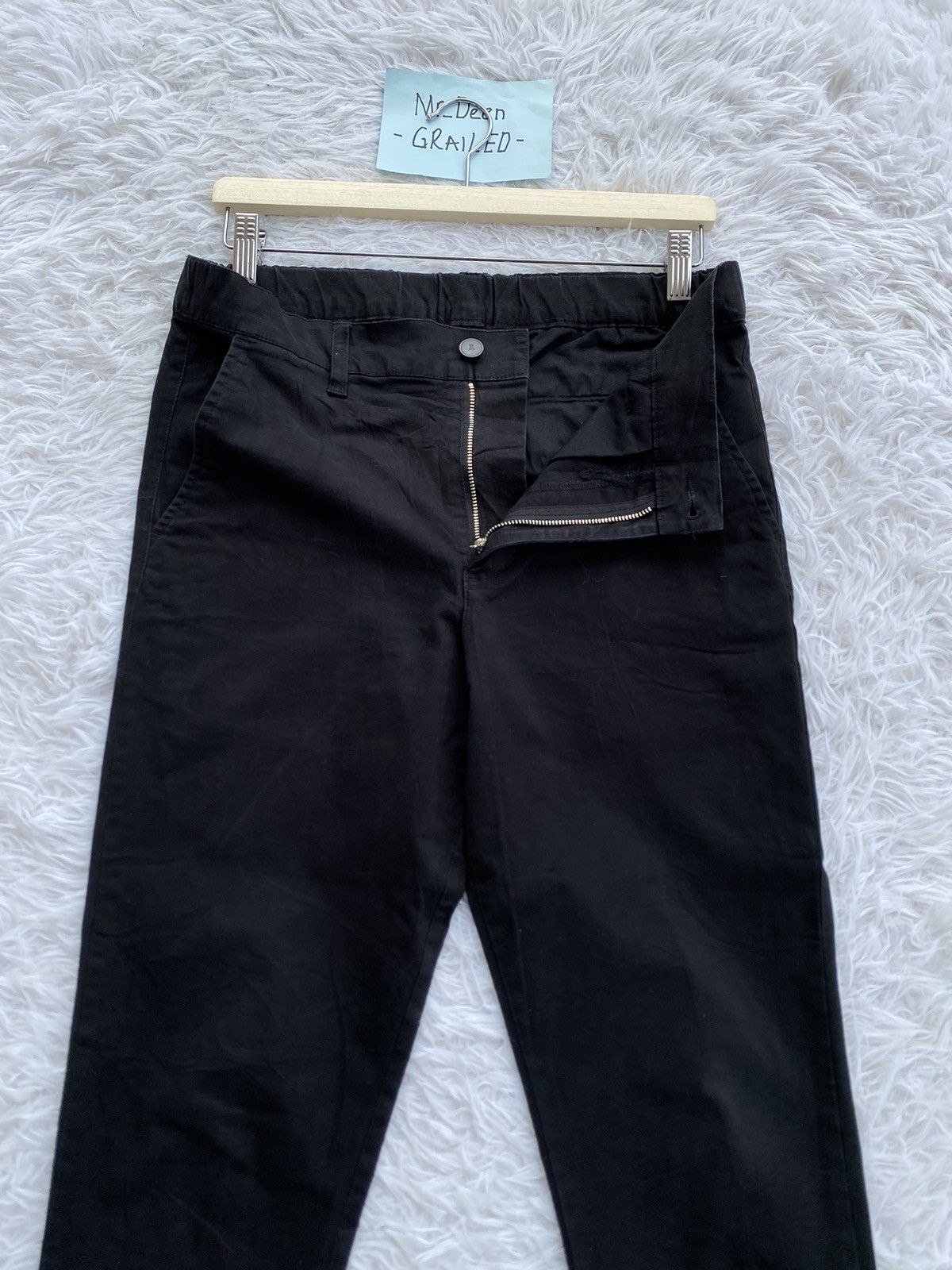 Lanvin Rare LANVIN Black Pant Size US 30 / EU 46 - 6 Thumbnail