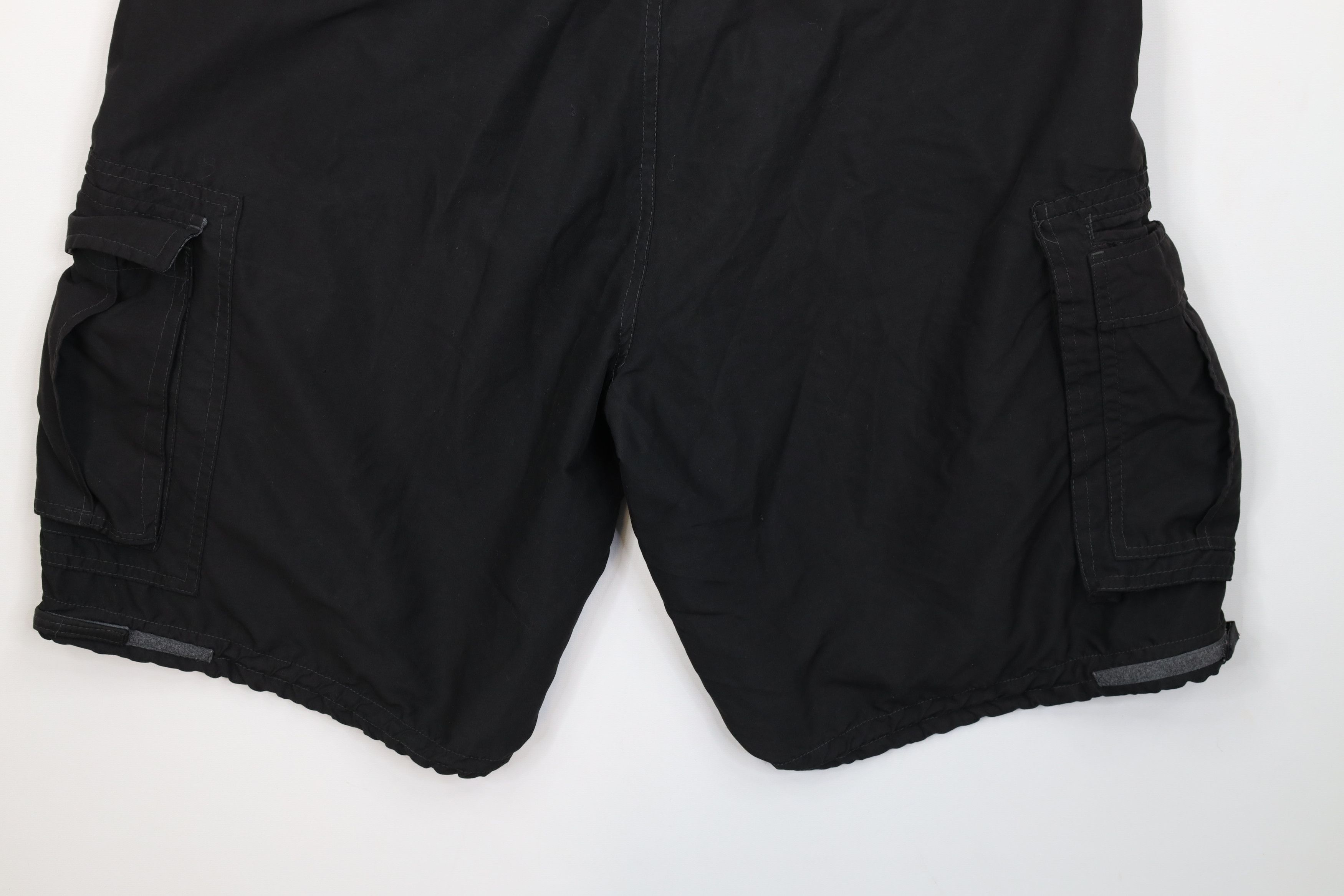 Vintage Vintage Y2K Streetwear Microfiber Cargo Shorts Skateboarding Size US 36 / EU 52 - 12 Thumbnail