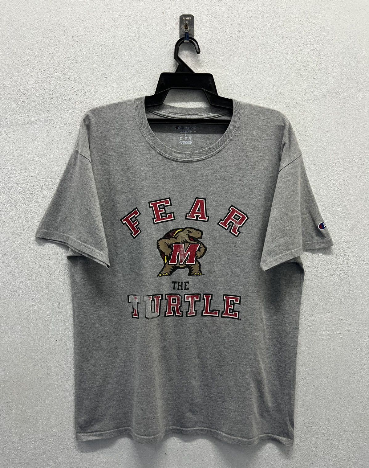 Champion × Vintage VINTAGE CHAMPION FEAR M THE TURTLE SHIRT Size US L / EU 52-54 / 3 - 1 Thumbnail