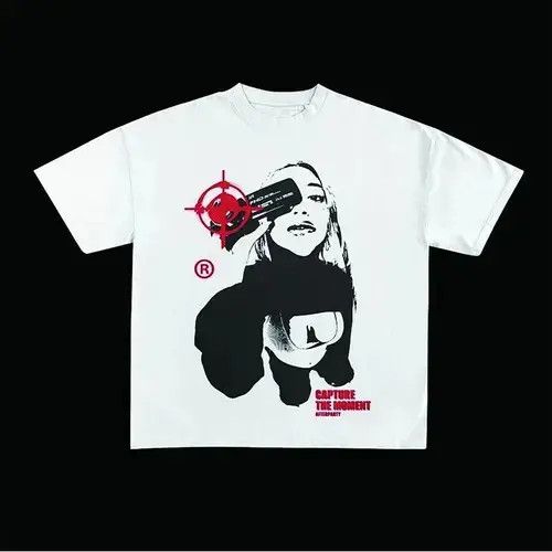 Vintage Y2K Gun Pistol Girl Scope Shirt Size US XXL / EU 58 / 5 - 1 Thumbnail