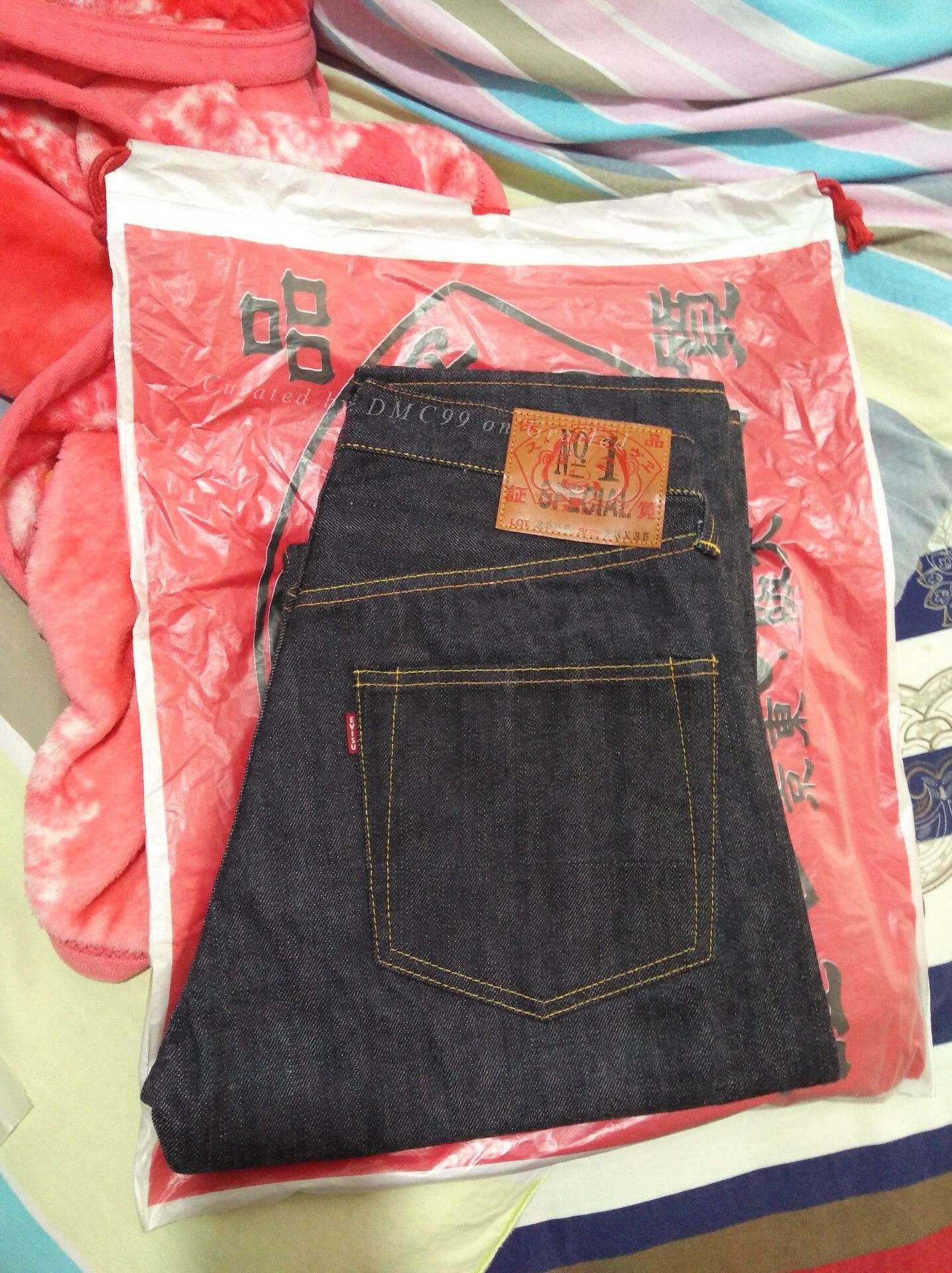 Evisu New Evisu Japan NO12000 Jeans Size US 33 - 1 Thumbnail