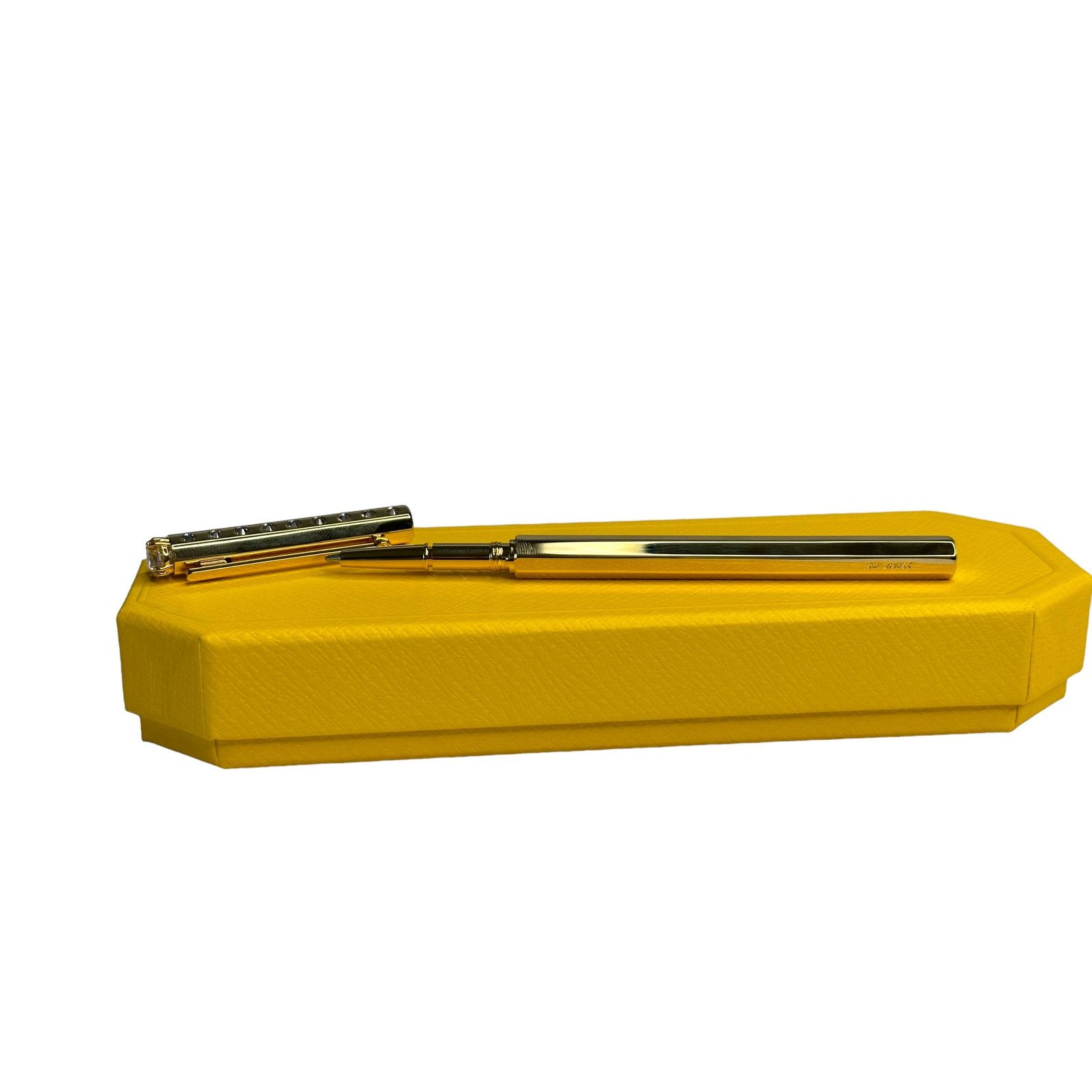Swarovski Swarovski Brand Gold Yellow Crystal Ballpoint Pen Size ONE SIZE - 3 Thumbnail