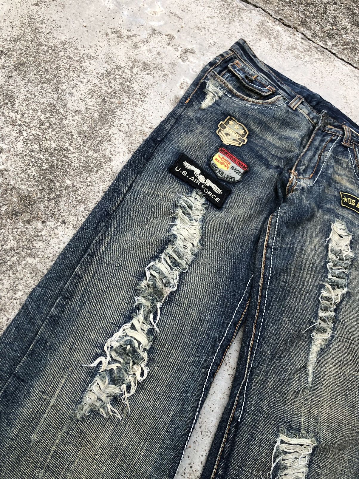 Other BOOTCUT RUSTY DISTRESSED DENIM Size US 30 / EU 46 - 2 Thumbnail