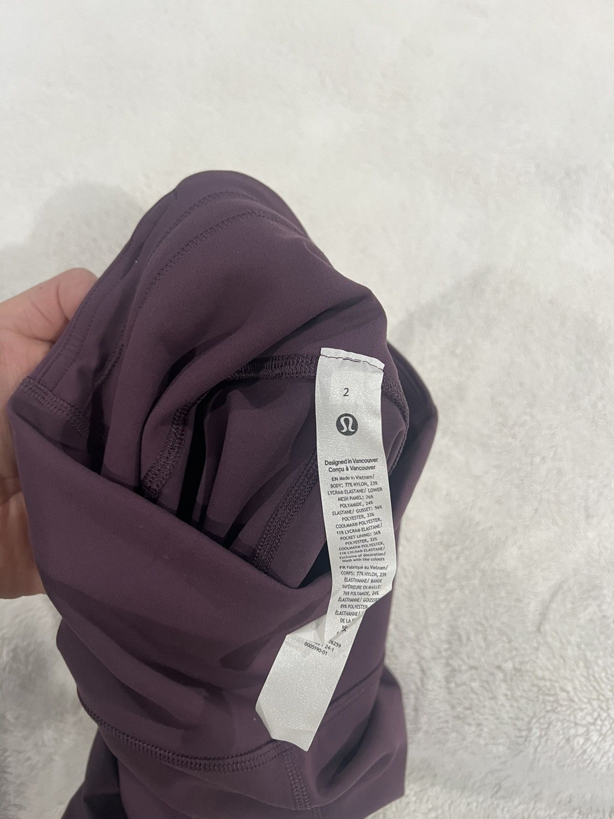 Lululemon Lululemon leggings size 2 brand new with tag Size 26" / US 2 / IT 38 - 3 Thumbnail