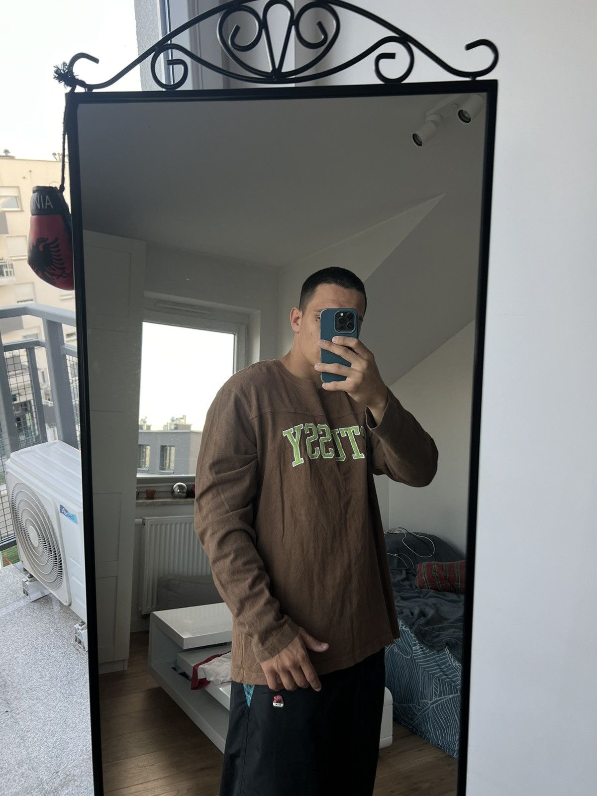 Stussy 00’s STUSSY SPELLOUT Y2K CREWNECK BIG LOGO LONGSLEEVE Size US L / EU 52-54 / 3 - 2 Thumbnail