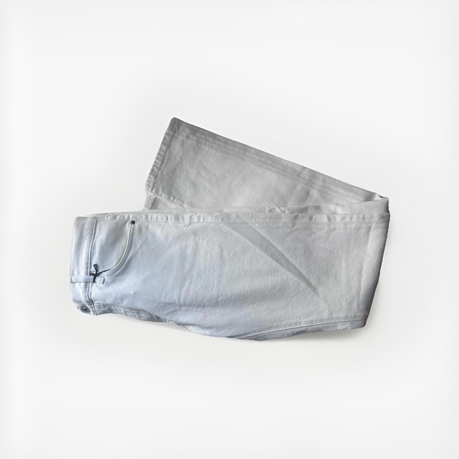 C.O.F. Studio C.O.F. Studio M7 White Jeans W31 Candiani Denim Italy NWT Size US 31 - 4 Thumbnail
