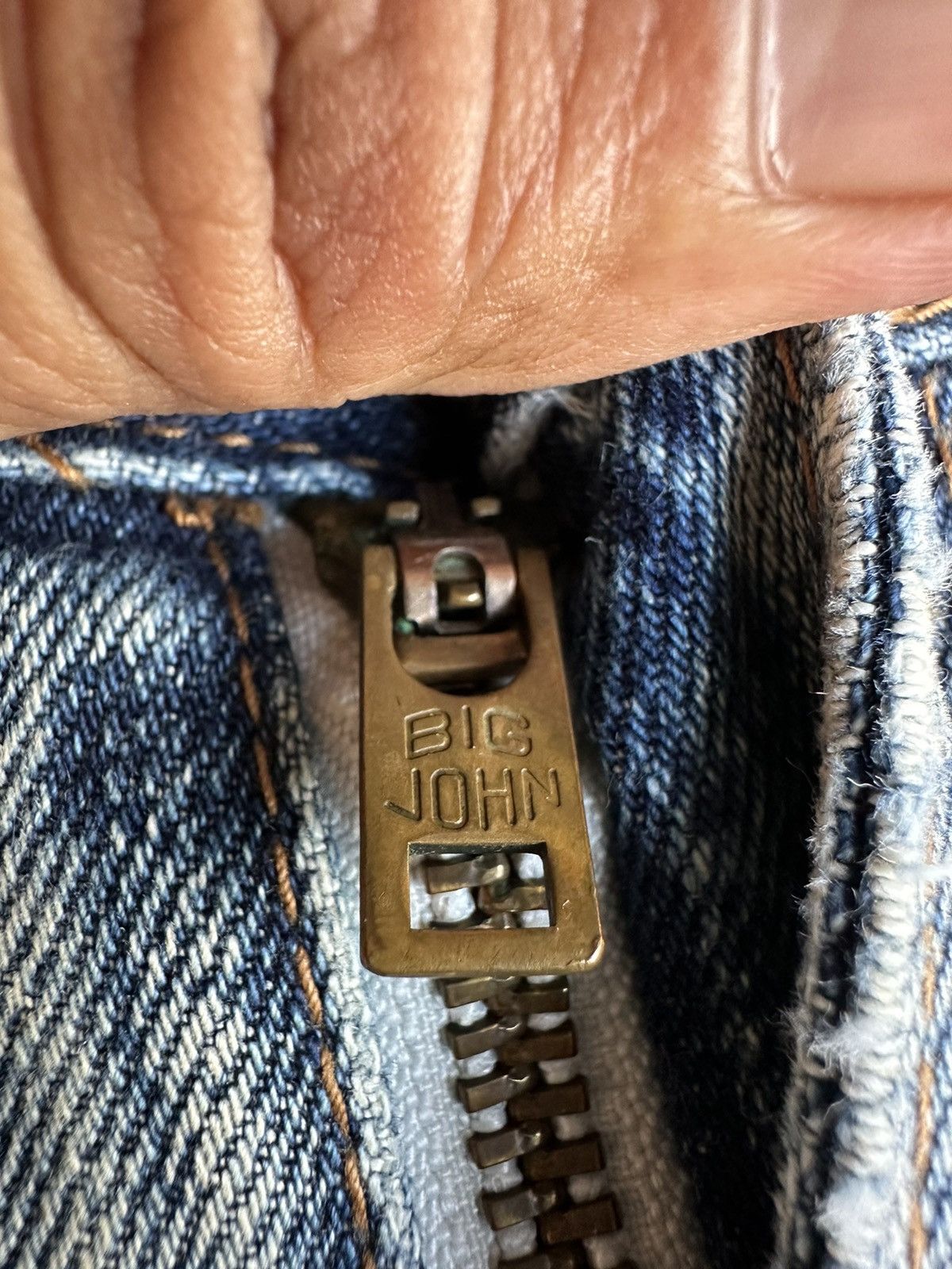 Big John Vintage Big John Loose Washed Denim D500 Size US 38 / EU 54 - 14 Thumbnail