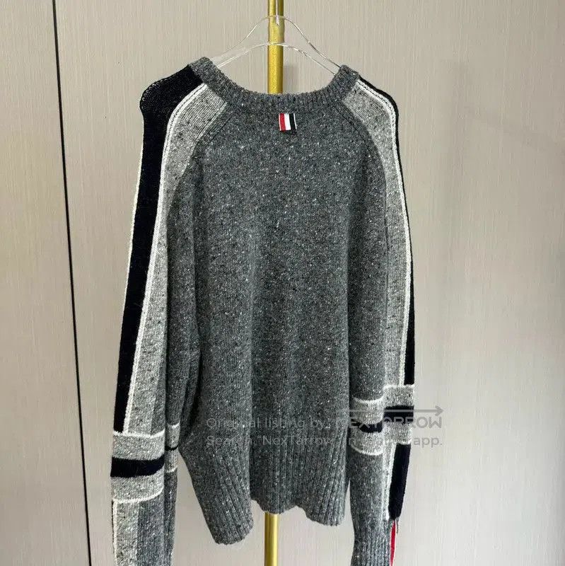 Thom Browne Thom Browne Grey Alpaca Wool Pullover Sweater . Size XXS / US 00 / IT 34 - 2 Thumbnail