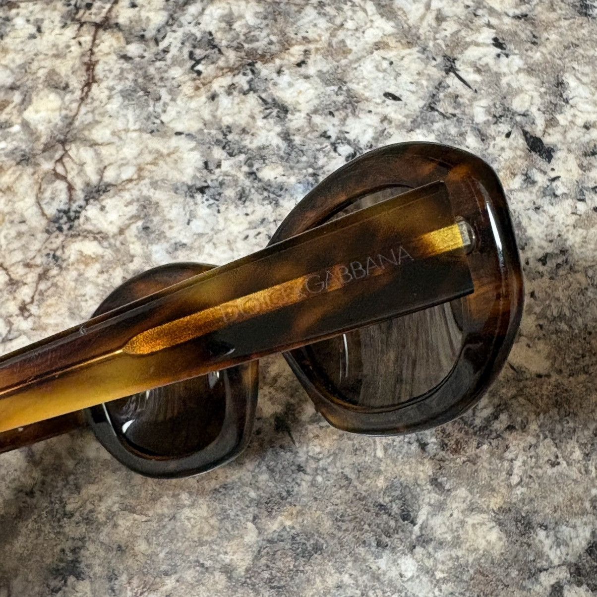 Dolce & Gabbana Dolce and Gabbana DG 519S 227 Tortoise Frame Sunglasses Size ONE SIZE - 7 Thumbnail