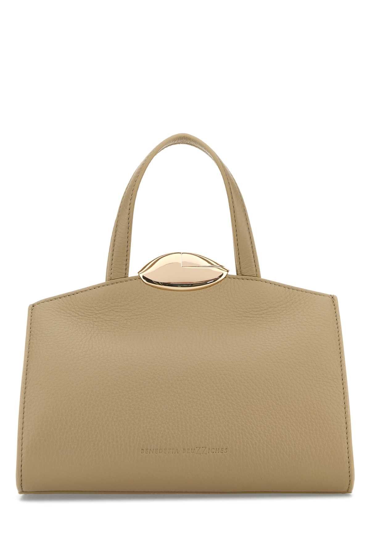 Benedetta Bruzziches Cappuccino Leather Serena La Petite Handbag Size ONE SIZE - 1 Thumbnail