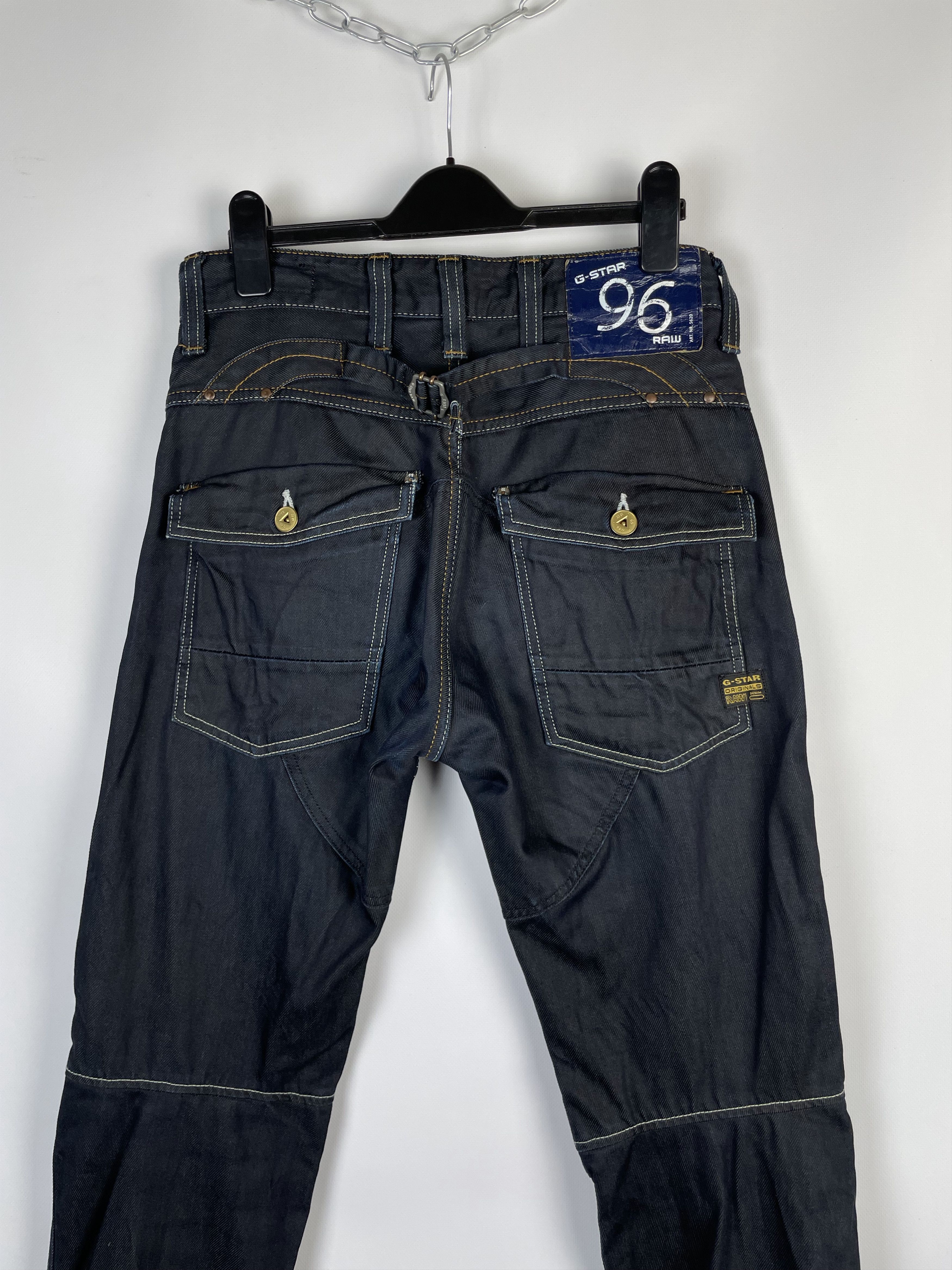 G-Star Vintage G-Star Raw 96 Pants Double Knee Jeans Size US 31 - 2 Thumbnail
