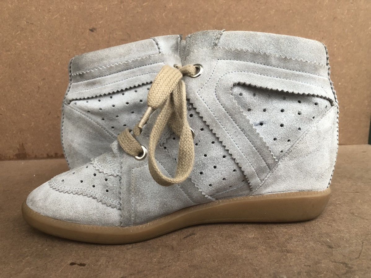 Isabel Marant Isabel Marant Wedge Blue Suede Size 39 UK6 US9 Size US 9 / IT 39 - 6 Thumbnail