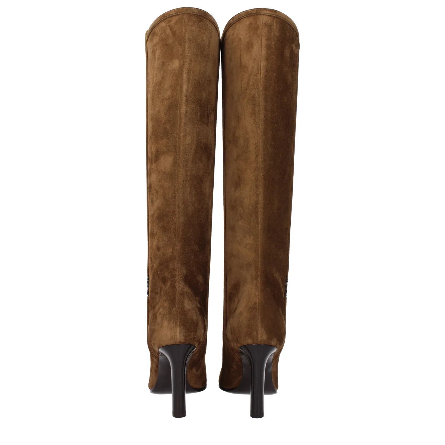 Saint Laurent Paris ob1o1e1124 Suede Boots in Brown Size US 5.5 / IT 35.5 - 5 Thumbnail