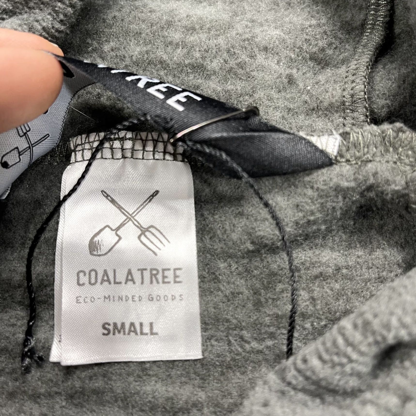 Vintage Colaatree Hoodie Mens Small Gray Evolution Infrared Fleece Pullover Sweatshirt Size US S / EU 44-46 / 1 - 4 Thumbnail