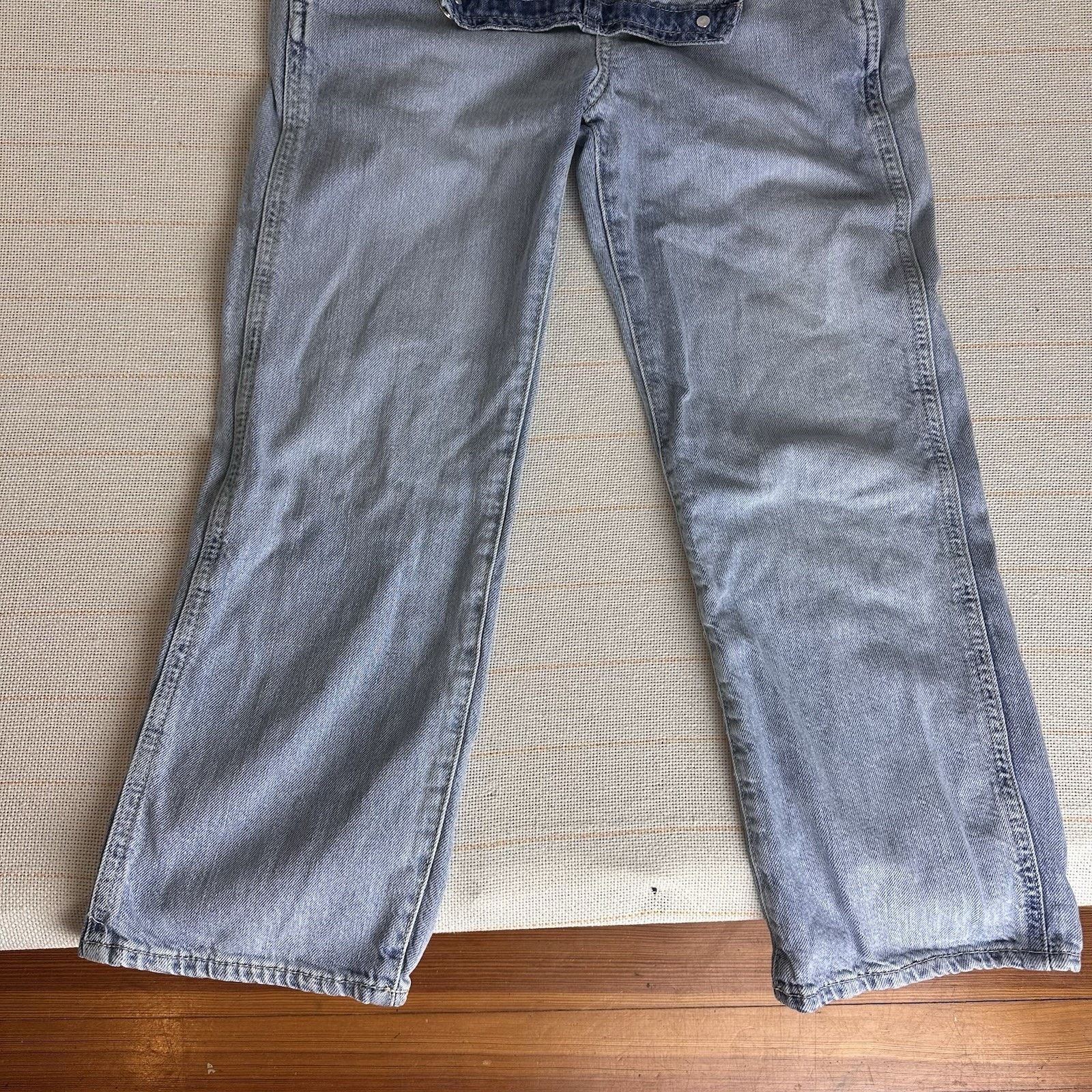 Gap GAP Teen Girls Denim Overalls Size L Size 32" / US 10 / IT 46 - 5 Thumbnail