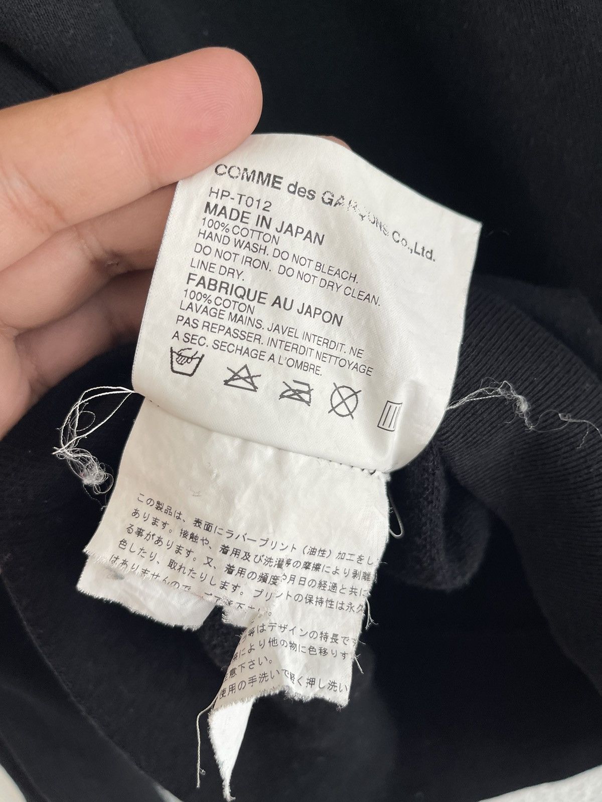 Comme des Garcons Homme Comme Des Garcons Homme “19” CDGH Sweatshirt AD2005 Size US M / EU 48-50 / 2 - 7 Thumbnail