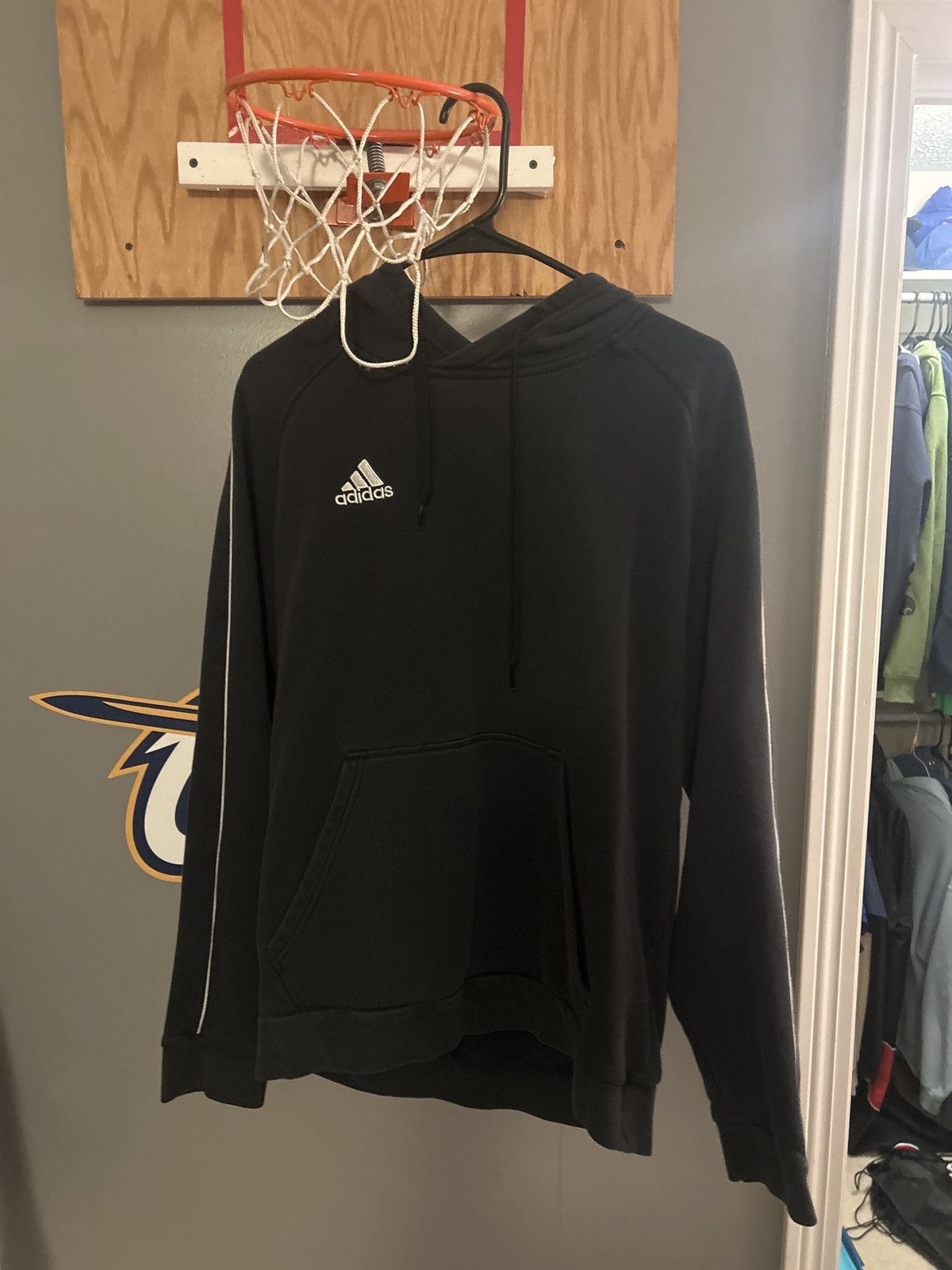 Adidas × Vintage Adidas Logo Hoodie Size US M / EU 48-50 / 2 - 1 Thumbnail