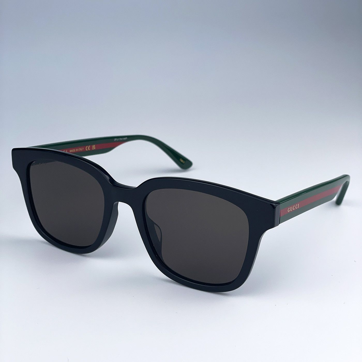 Gucci NEW Gucci GG0847SK 001 Grey Square Unisex Sunglasses Size ONE SIZE - 5 Thumbnail