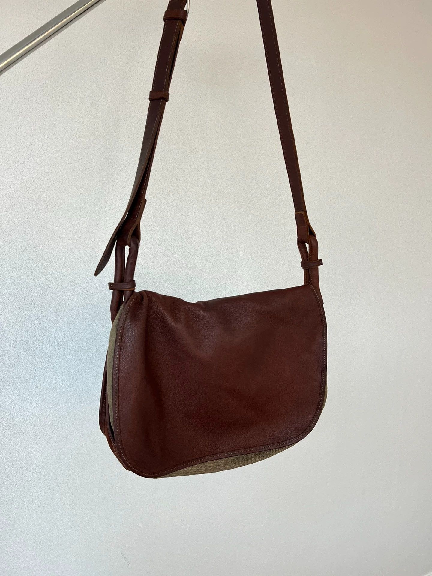 Maison Margiela Maison Margiela 14 camel leather crossbody bag rare Size ONE SIZE - 2 Thumbnail
