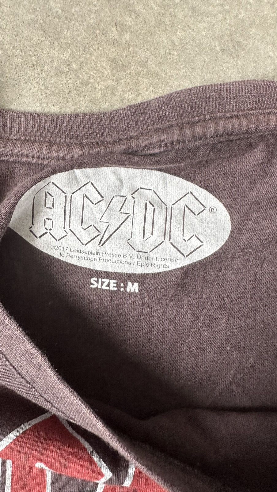 AC/DC ACDC BAND TEE Size US S / EU 44-46 / 1 - 4 Thumbnail