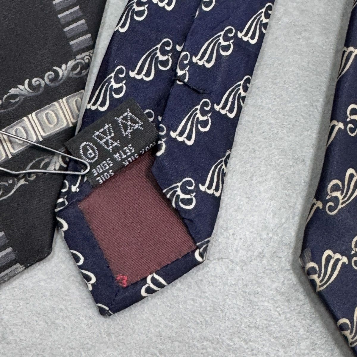Versace × Vintage Vintage Gianni Versace Silk Ties x5 Size ONE SIZE - 11 Thumbnail