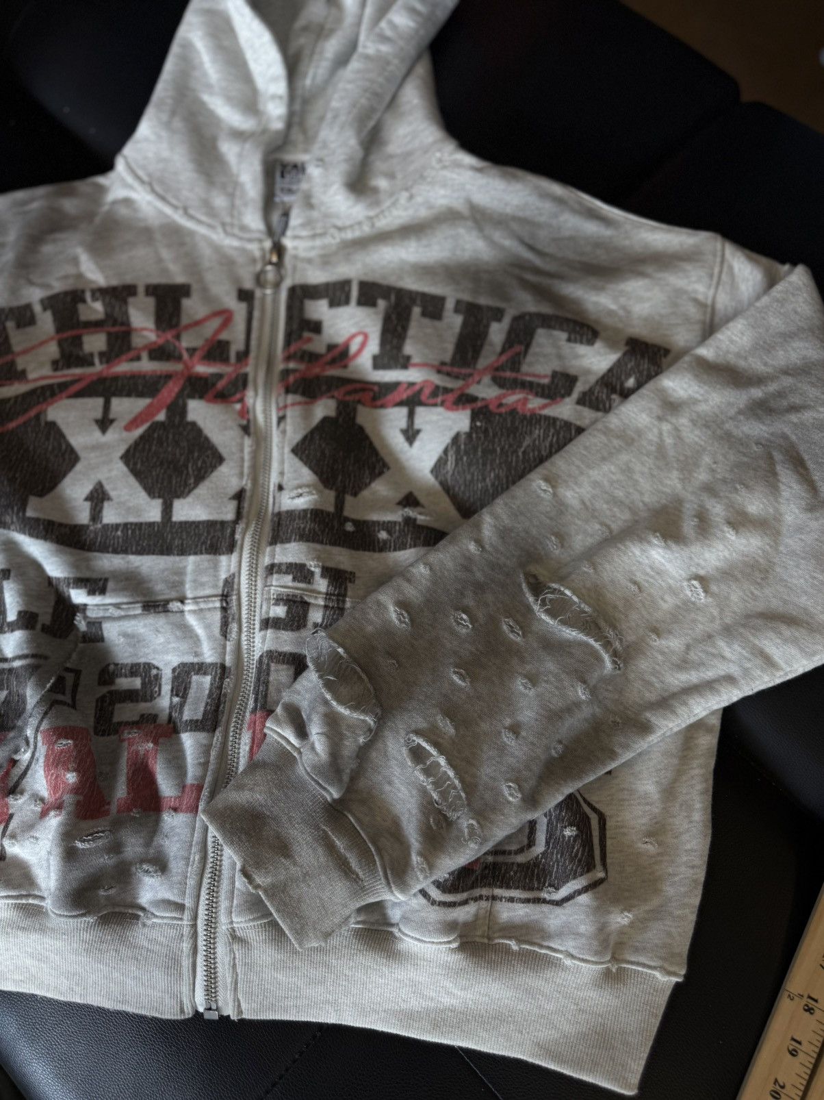 Vale Vale Valley Destroyer Hoodie Distressed Size XXL (NEW) Size US XXL / EU 58 / 5 - 7 Thumbnail