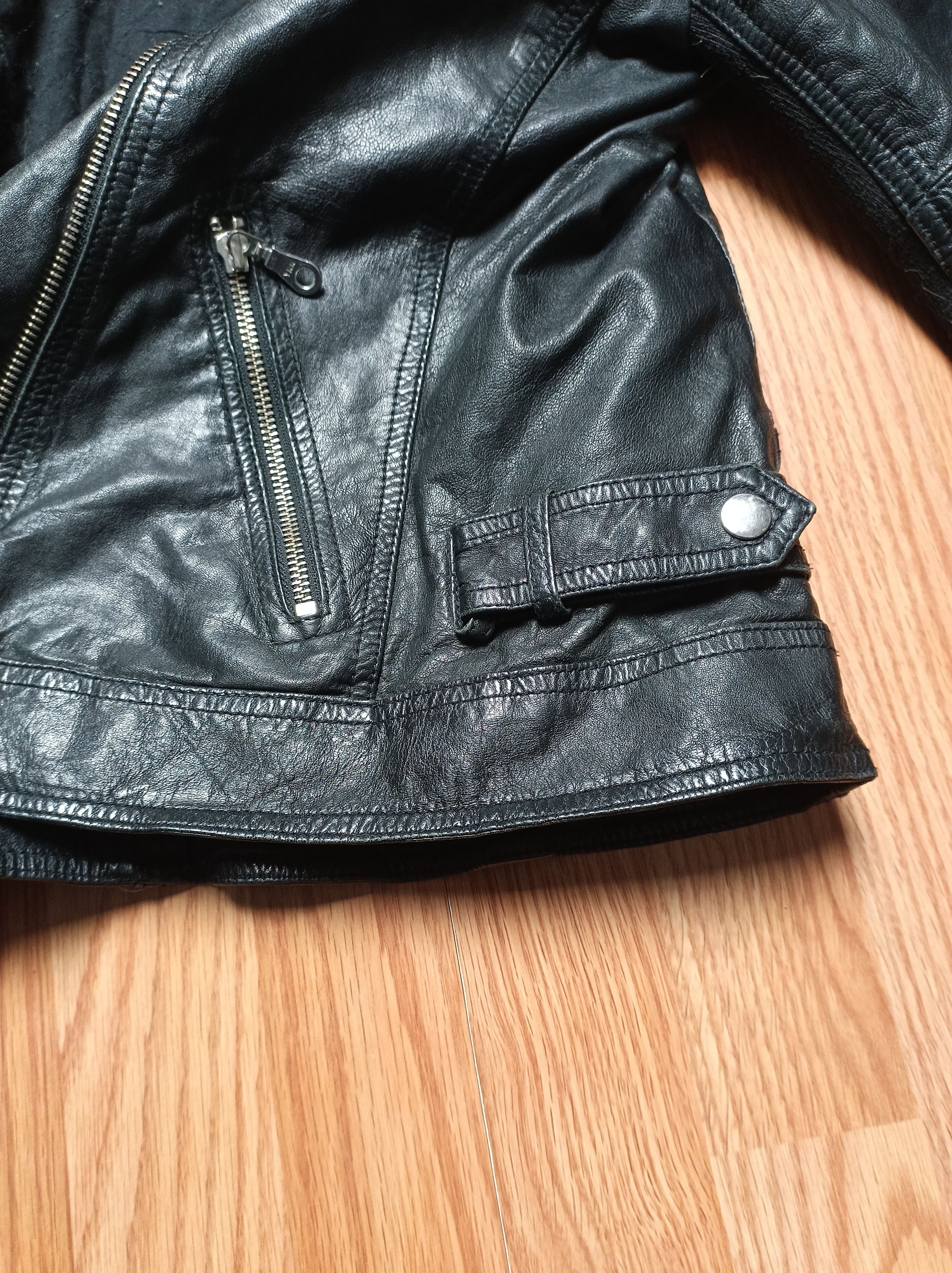 Whistles WHISTLES Leather Biker Jacket Black Womens US8 EU40 Size M / US 6-8 / IT 42-44 - 10 Thumbnail
