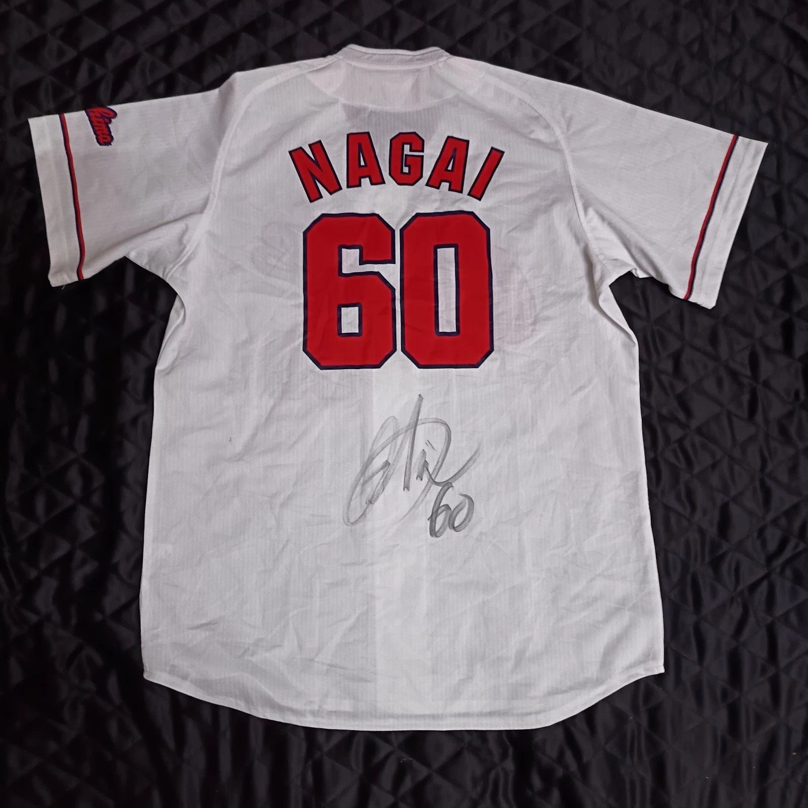 Mizuno Hiroshima Carp Atsushi Nagai 永井敦士 Baseball Jersey Size US L / EU 52-54 / 3 - 5 Thumbnail