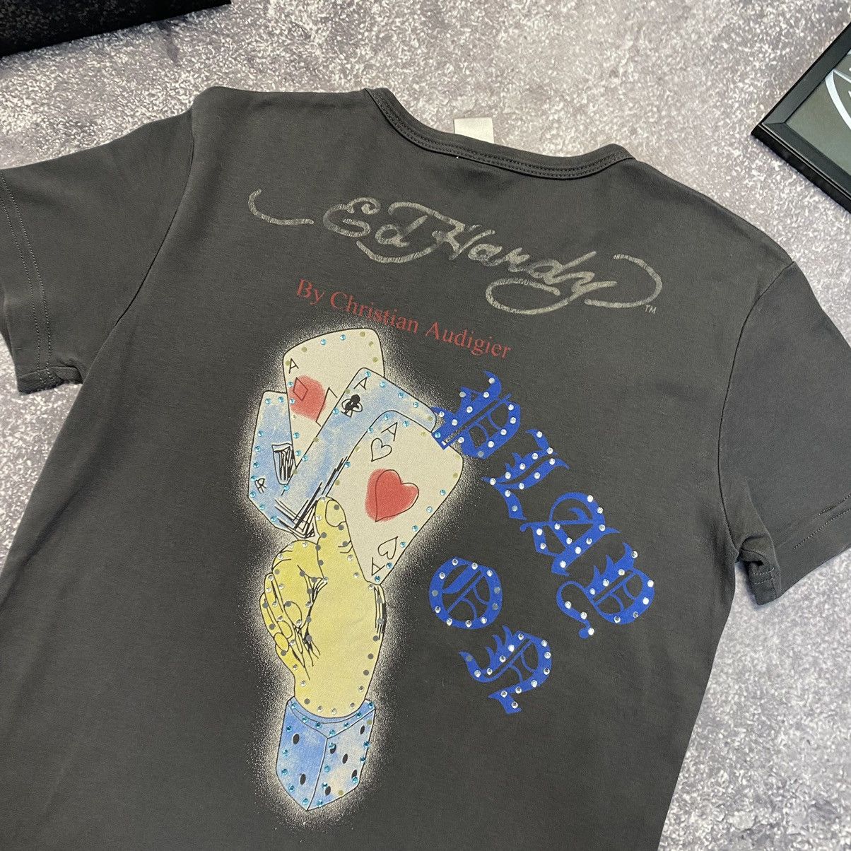 Ed Hardy Designer Ed Hardy by Christian Audigier Big Graphic logo tee Size M / US 6-8 / IT 42-44 - 13 Thumbnail
