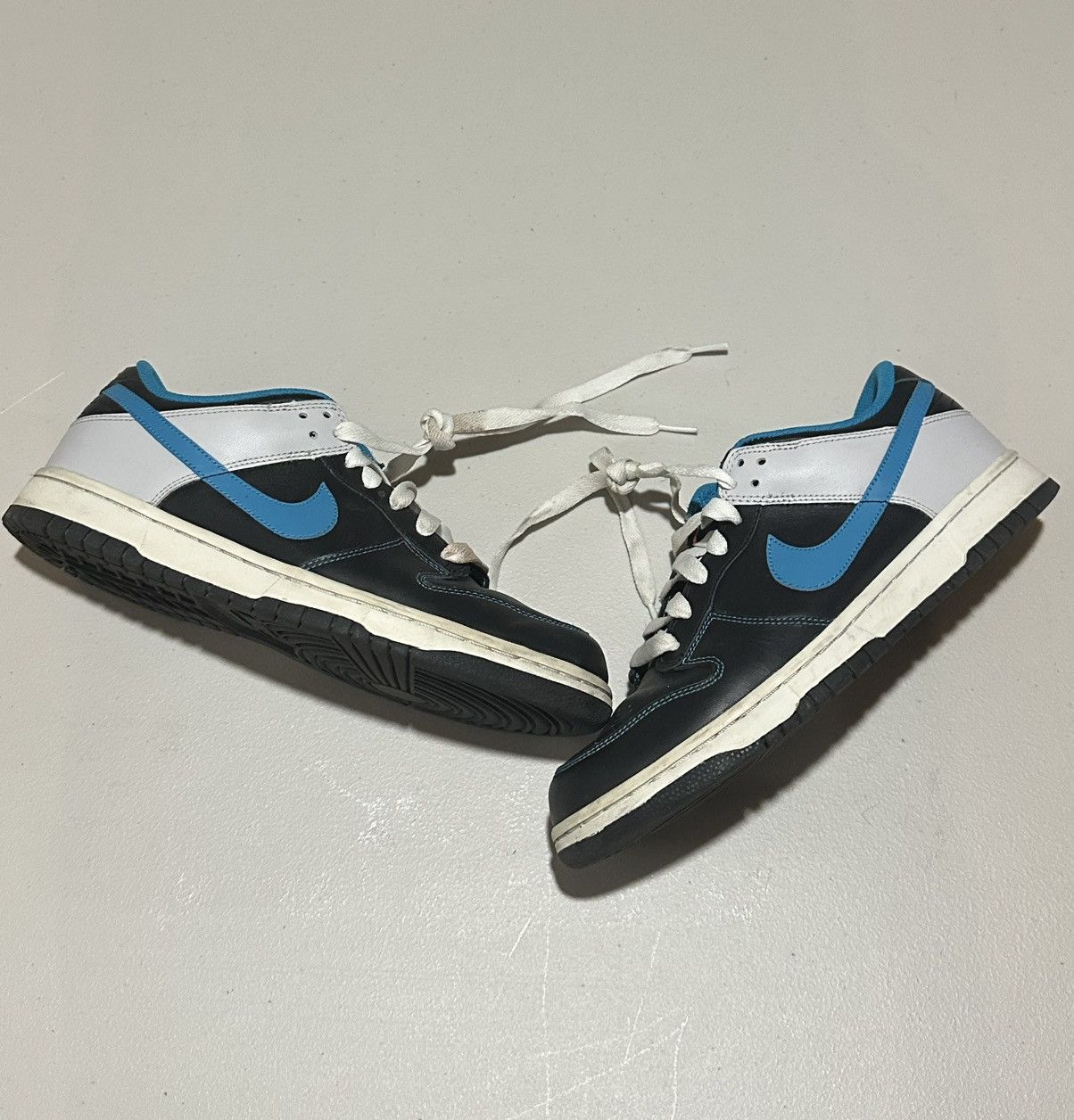 Nike 2008 Nike Dunk Low Black Neo Turquoise Size US 9.5 / EU 42-43 - 1 Thumbnail