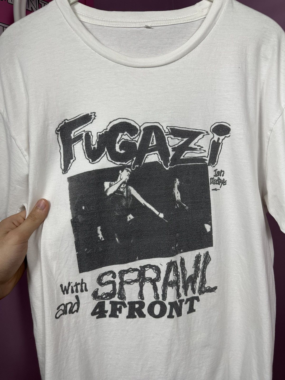 Fugazi 2010 Fugazi Vintage T-Shirt Rock Tour Promo Band Tee Size US L / EU 52-54 / 3 - 11 Thumbnail